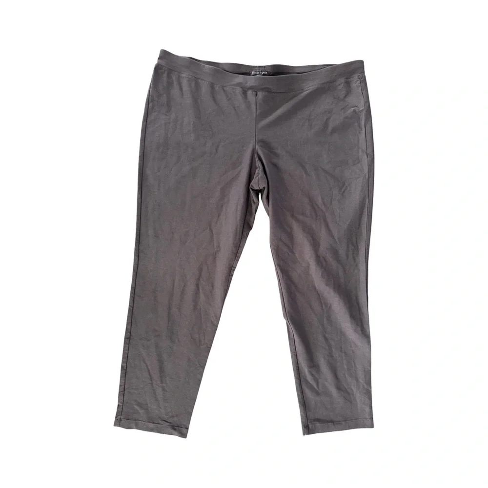 Eileen Fisher Slim Ankle Washable Dress Pants NWT Size XL